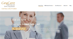 Desktop Screenshot of caycare.com